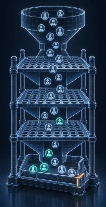 Can AI Predict Which Learners Need Help? - 3D Wireframe Animation
