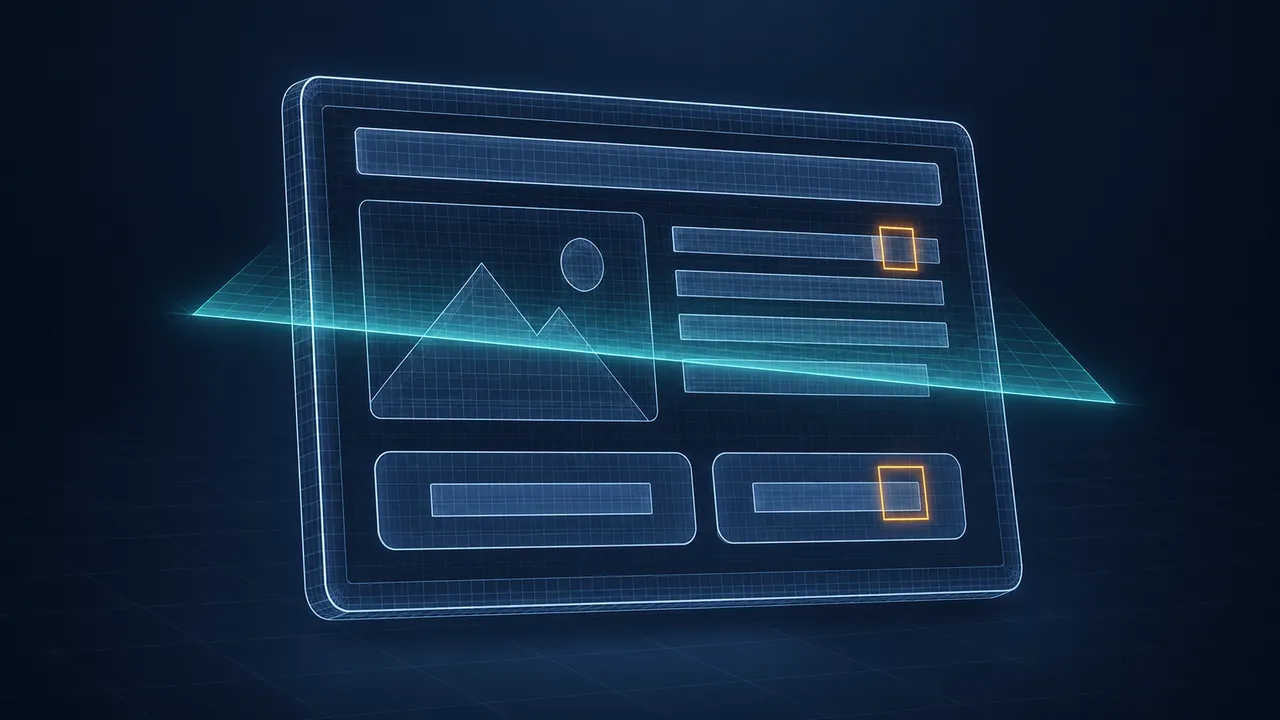Can AI Test eLearning for Accessibility? – Automated WCAG Checks - 3D Wireframe Animation