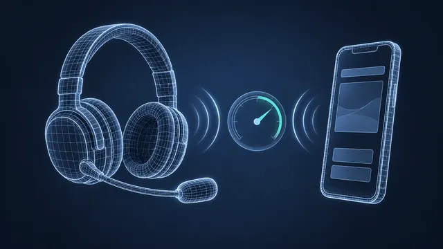 AI Sales Coaching – Practice Calls, Scoring and Feedback - 3D Wireframe Animation