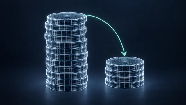 Does AI Lower the Cost of eLearning? – Where the Savings Show Up - 3D Wireframe Animation