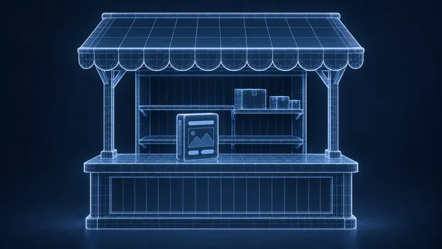 Is Selling Courses Online a Good Business Model? – What It Really Takes - 3D Wireframe Animation