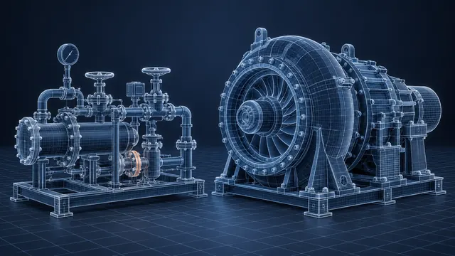 Unity vs Unreal for Training Simulations – A Practical Comparison - 3D Wireframe Animation
