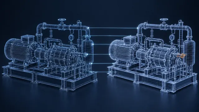 What Is a Digital Twin in Training? - 3D Wireframe Animation