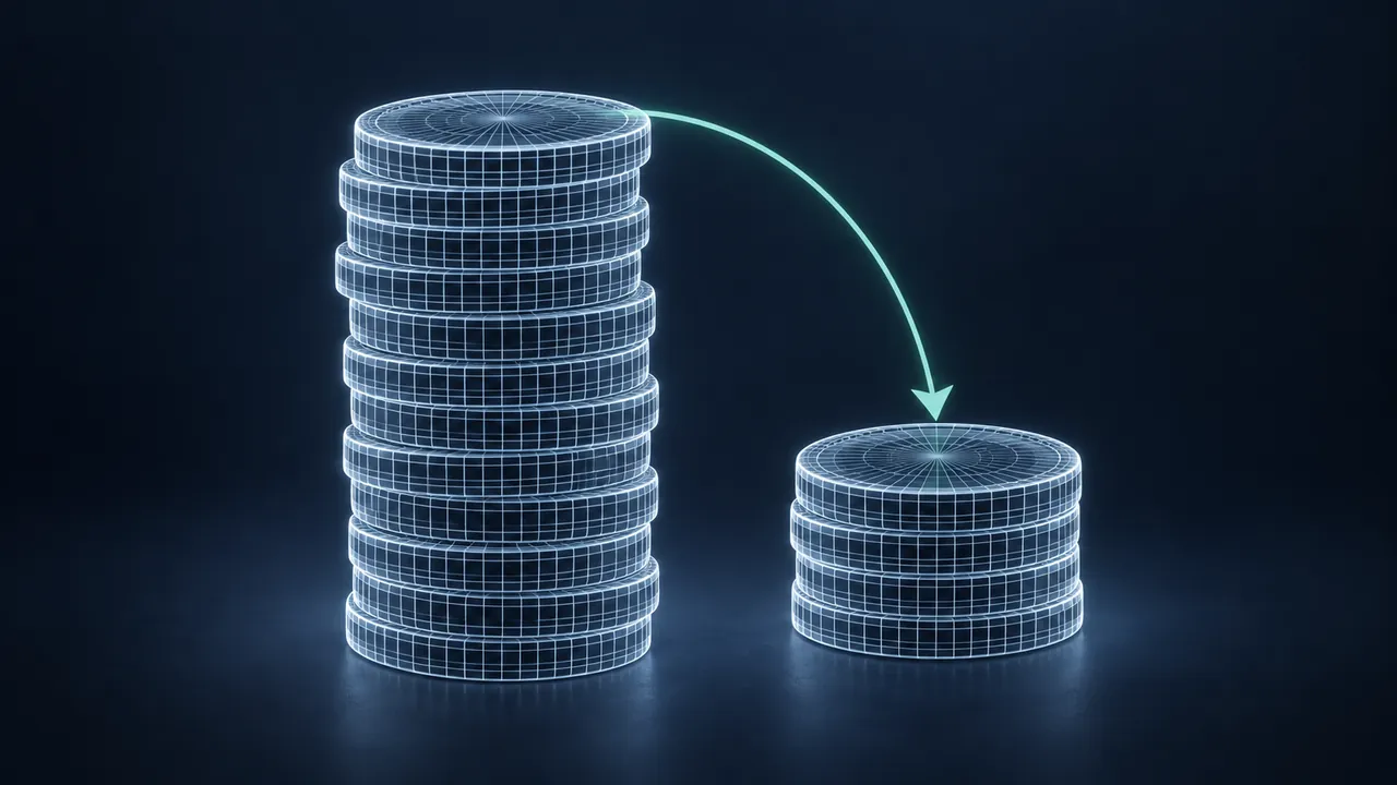 Does AI Lower the Cost of eLearning? – Where the Savings Show Up - 3D Wireframe Animation