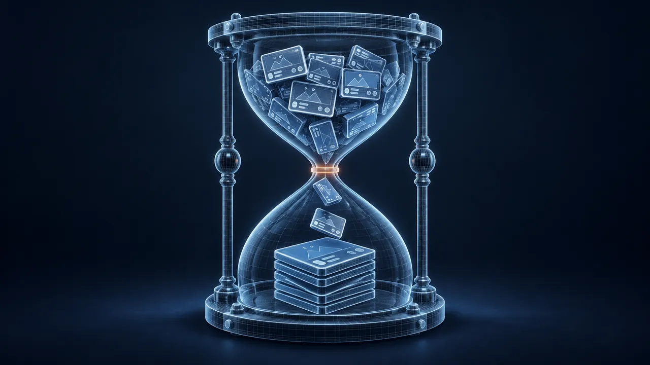 How Long Does It Take to Develop an Hour of eLearning? - 3D Wireframe Animation