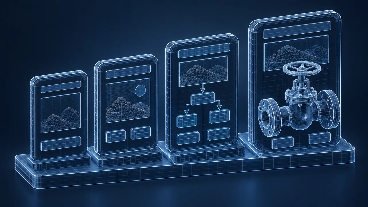 How Much Does Custom eLearning Cost? – Price Drivers by Course Type - 3D Wireframe Animation