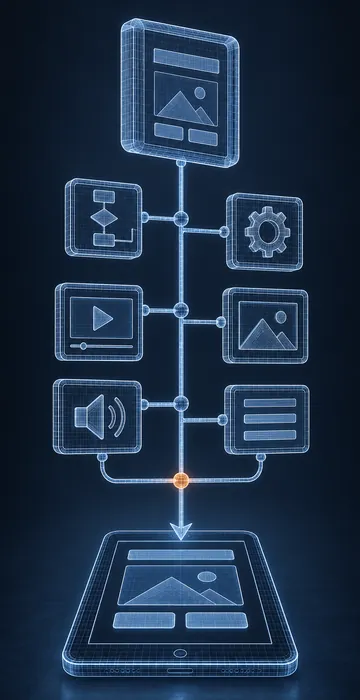 How to Convert Old Authorware Courses to Modern eLearning - 3D Wireframe Animation