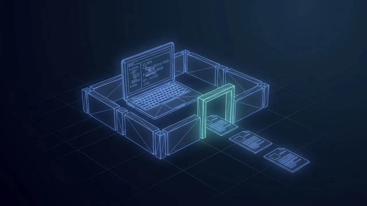Is AI Safe for Training Content? – Privacy, Security and IP - 3D Wireframe Animation