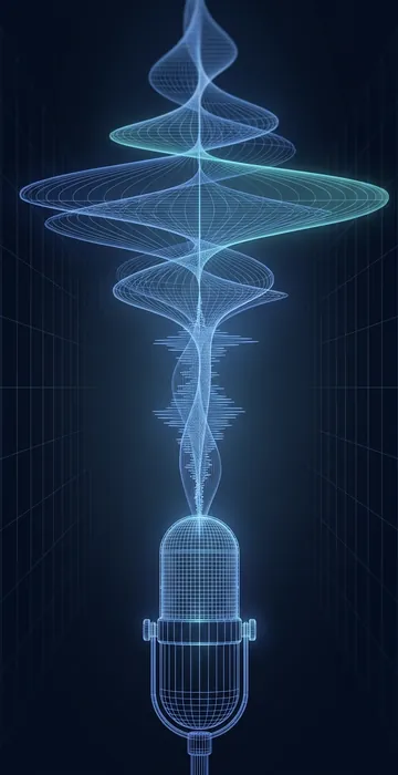 Is AI Voiceover Good Enough for eLearning? – Text-to-Speech Today - 3D Wireframe Animation