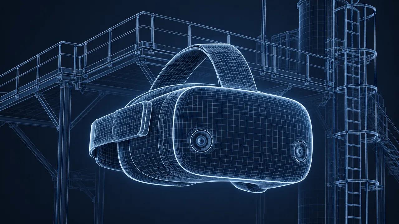 Is VR Safety Training Worth It? – Costs, Benefits and Best Fits - 3D Wireframe Animation