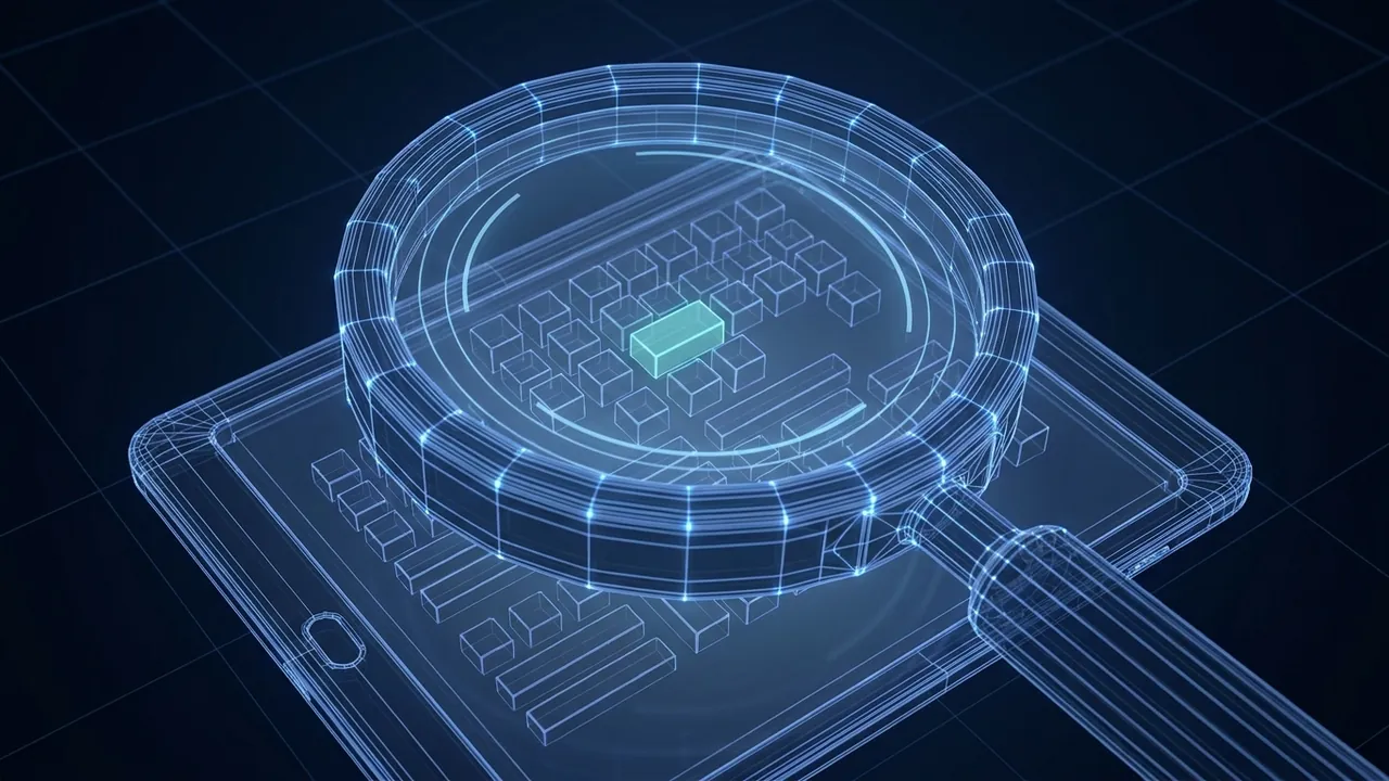 Using AI for eLearning QA – Catching Errors Before Learners Do - 3D Wireframe Animation