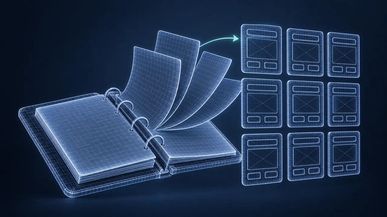 Using AI to Enforce Your eLearning Style Guide - 3D Wireframe Animation