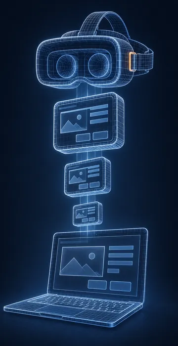 VR Training vs eLearning – Which One Does the Job? - 3D Wireframe Animation
