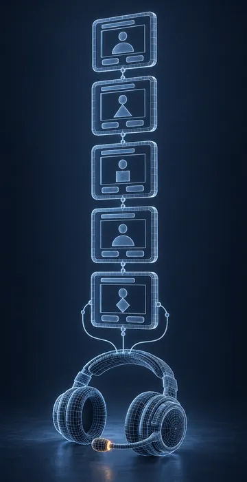 What Is Virtual Instructor-Led Training? – Making VILT Work - 3D Wireframe Animation